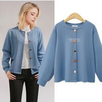 Áo Cardigan cổ tròn