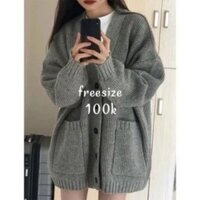 Áo cardigan freesize