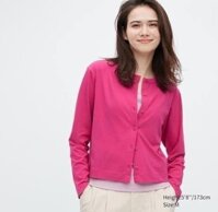 ÁO CARDIGAN HỒNG UNI 241-456