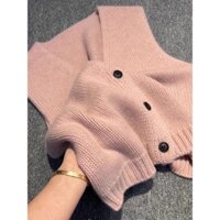 Áo Cardigan Không Tay Dệt Kim Áo Vest Xuân Thu Đông Phong Cách Mới Áo Len Đi Làm Thể Thao Trẻ Mới Phong Cách Trung Hoa