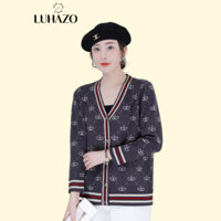 Áo Cardigan Len Khoác Nữ Dệt Kim Tay Dài LUHAZO Chất Đẹp Hàng Quảng Châu Xiaozhainv vn K-16