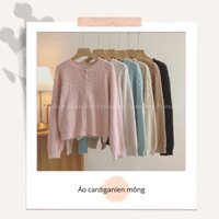 Áo cardigan len mỏng
