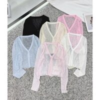 Áo cardigan len mỏng