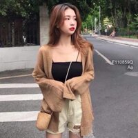 ÁO CARDIGAN LEN MỎNG