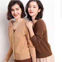 Áo cardigan lông cừu hàng xuất Nhật.