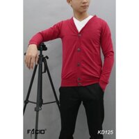 Áo cardigan nam cổ V cổ vest From rộng dệt kim hàn quốc FACIOSHOP Áo khoác cardigan nam big size mỏng cao cấp