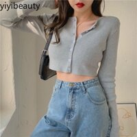 Áo cardigan tay dài thời trang mùa xuân dành cho nữ