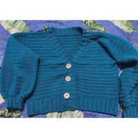 Áo Cardigan Tay Phồng