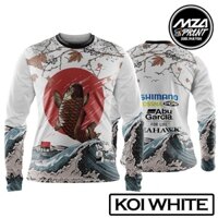 Áo Câu Cá Baju Pancing Koi Phiên Bản Thăng Hoa | Quần Áo Câu Cá Chống Tia UV | Áo Thun Size XS-6XL Shimano BOSSNA SEAHAWKS Thời Trang