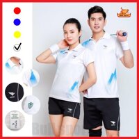 Áo cầu lông 💎𝗙𝗿𝗲𝗲 𝘀𝗵𝗶𝗽💎 áo cầu lông nam nữ Hiwwing W1 - Bull Sport VN  ཾ