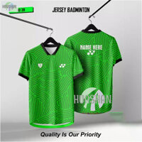 Áo cầu lông Áo cầu lông YONEX mới nhất Tên và Logo tùy chỉnh miễn phí Áo thun ANTI-BACTERIA 【 Tên & Số tùy chỉnh miễn phí 】