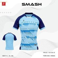 Áo cầu lông nam, áo cầu lông nữ Justplay Smash - Dungcusport