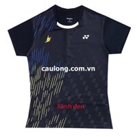 Áo Cầu Lông Nam Nữ Cổ Tròn Yonex 7737 Xanh Đen *