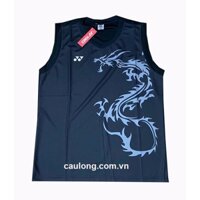 Áo Cầu Lông Nam Sát Nách Yonex 7697A Màu Đen