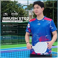 Áo Cầu Lông - Pickle Ball Nam KeepFly Brush ST02 Màu Bích