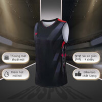 Áo Cầu Lông Victor 837 Đen Cao Cấp - Thoáng Mát, Vải Co Dãn, Chống Nhăn Hiệu Quả