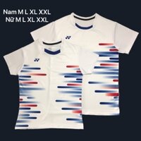 Áo cầu lông Yonex 2019 Nam Nữ Trắng