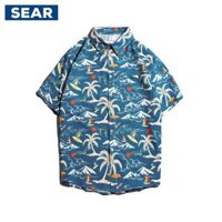 Áo cây dừa đi biển Sear S1140 (Vải không nhăn)