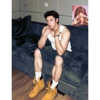 áo chạy bộ nam áo gymshark Áo ba lỗ màu trắng kiểu dáng dài mùa hè áo phông nam không tay thể thao co giãn tôn dáng 100% cotton