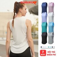 Áo chạy bộ nữ áo ba lỗ thể thao nữ RUNMANIC ACB05 thoáng khí nhanh khô, dành cho chạy bộ, tập gym, yoga