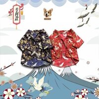 Áo Cho Chó Lớn Nhà của Ú - Áo Kimono Cho Thú Cưng