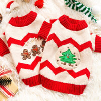 Áo cho chó mèo giáng sinh, áo len giáng sinh cho chó mèo BECHON