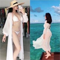 Áo Choàng Bikini - Áo Khoác Bikini Voan