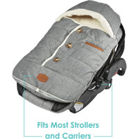 Áo Choàng Bọc Địu Xe Đẩy Carseat Giữ Ấm Cho Bé Mùa Đông - JJ Cole Bunbleme