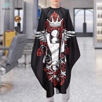 Áo choàng cắt tóc Thợ cắt tóc Tạp dề cắt tóc Bảo hiểm toàn diện lớn cho người lớn và trẻ em Sử dụng tại nhà hoặc Salon có khóa chụp