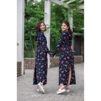 Áo choàng chống nắng lanh 3 lớp - L