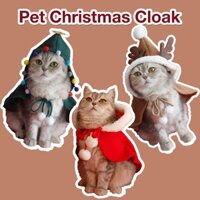 Áo choàng Giáng sinh Dono Pet Áo choàng ấm cho mèo và chó