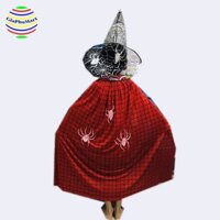 Áo Choàng Halloween - Áo Choàng Siêu Nhân Kèm Nón