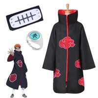 Áo choàng hóa trang nhân vật Akatsuki trong anime Naruto