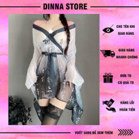 Áo choàng khoác cổ trang trung quốc sexy gợi cảm