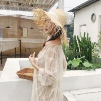 ÁO CHOÀNG KIMONO ĐI BIỂN REN MỎNG SEXY CÓ SẴN