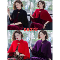 áo choàng len lông