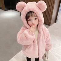 áo  choàng lông cho bé gái từ 8-20kg