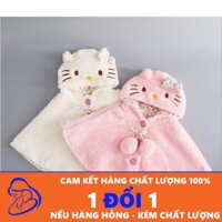 Áo choàng lông Kitty 2 lớp