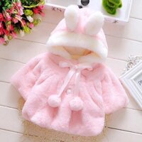 ÁO CHOÀNG LÔNG TAI THỎ CÓ MŨ[ GIÁ SỈ XUẤT KHO ]