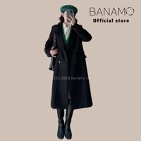 Áo choàng măng tô dáng dài nữ , hàng loại 1 Quảng Châu chất siêu đẹp (hàng có sẵn)