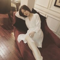 Áo choàng ngủ/ kimono/ váy 2 dây lụa