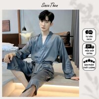 Áo choàng ngủ nam cao cấp ở nhà Virgo, Áo choàng tắm cao cấp (Hàng có sẵn) - Since Then