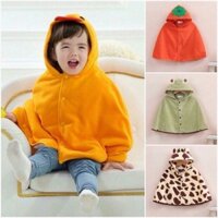 áo choàng nỉ nhiều hình cho bé