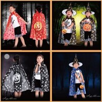 Áo choàng phù thủy lấp lánh kèm mũ - size trẻ em và người lớn |shopee. VnShopdenledz