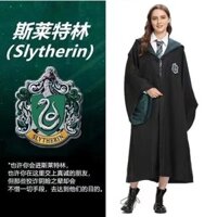 Áo choàng Slytherin Trang phục Slytherin Người lớn Trẻ em Slytherin Đồng phục học sinh Áo choàng ma thuật
