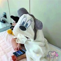 áo choàng tắm cho bé, áo choàng tắm cho bé đi biển, khăn choàng tắm có mũ