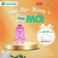 Áo Choàng Tắm Trẻ Em Mollis Cotton N28 Dài 79cm