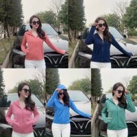 Áo chống nắng 2 lớp thông hơi nữ