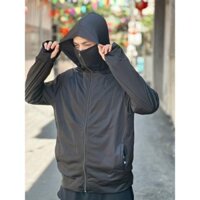 Áo chống nắng 2 lớp trơn mềm mịn, thông hơi mặc thoải mái thoáng mát, mũ vành rộng Nam