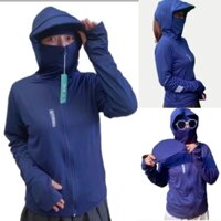 Áo chống nắng 2 lớp UPF 50+  mũ lưỡi tháo rời, có che trán, vải kc , thoáng mát,co giãn 4 chiều